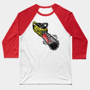 Chainsaw Mayhem Baseball T-Shirt